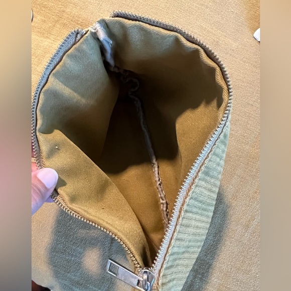 SEZANE zodiac LIBRA pouch in yellow velvet - Picture 3 of 7